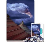 1000 pezzi per adolescenti bellissimi puzzle di fiume di montagna per adolescenti 1000 pezzi gioco per famiglie antistress sfida difficile regali di Babbo Natale segreto (50x75cm)