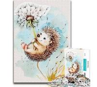 1000 pezzi per adolescenti bellissimi ricci acquerellati puzzle da 1000 pezzi per adulti e adolescenti gioco stimolante per tutti per donne regali per uomini (26x38cm)