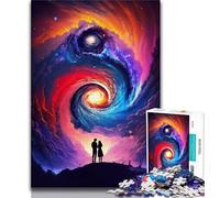 1000 pezzi per adolescenti, puzzle per adulti con coppia intergalattica, 1000 pezzi difficili, giocattoli, giochi educativi, antistress, collezione di artisti, belle arti (38x26cm)