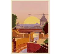 1000 Pezzi - Per Giocattoli Educativi Per Famiglie Di Adulti - Toulouses Vintage Travel Art Posters - Alzheimer Puzzles Games - Decorazione Murale - Pk171Zw