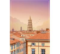 1000 Pezzi - Per Giocattoli Educativi Per Famiglie Di Adulti - Toulouses Vintage Travel Art Posters - Alzheimer Puzzles Games - Decorazione Murale - Pk175Zw
