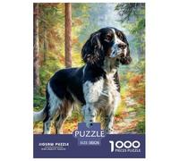 1000 Pezzi Pet Dog Puzzles Giochi-rompicapo Decora La Casa Cute Animal Puzzle Di Cartone Intrattenimento Creativo Per Adulti E Bambini 38x26cm/1000pcs