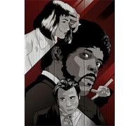 1000 Pezzi - Pulps Films Fictions Film Classics Poster - Per Adulti Giocattoli Educativi Per La Famiglia - Giocattoli Per Adulti Divertenti E Sfidanti - Puzzle Di Arte Irregolare Zx37Aw