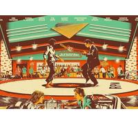 1000 Pezzi - Pulps Films Fictions Film Classics Poster - Per Adulti Giocattoli Educativi Per La Famiglia - Giocattoli Per Adulti Divertenti E Sfidanti - Puzzle Di Arte Irregolare Zx38Aw