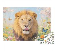 1000 Pezzi Puzzle, Africa Lion, Adulti, Arredamento Per La Casa, Giochi Di Rilassamento E Intelligenza, Per Gioco Familiare 1000pcs (75x50cm)