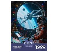 1000 Pezzi Puzzle Arte Giochi Merry Christmas Decorazione Della Casa Regalo Per Amore E Amico Für Erwachsene Und Kinder Ab 12 Jahren 52x38cm/1000pcs