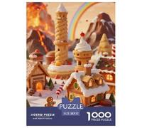 1000 Pezzi Puzzle Arte Giochi Merry Christmas Decorazione Della Casa Regalo Per Amore E Amico Per Adulti E Bambini Con Una Misura 52x38cm/1000pcs