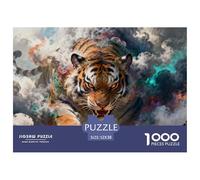 1000 Pezzi Puzzle Arte Puzzle Per Gioco Familiare 3D Visual Effects Decorazione Della Casa Regalo Per Amore E Amico Per Adulti E Bambini Con Una Misura 52x38cm/1000pcs