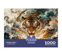 1000 Pezzi Puzzle Arte Puzzle Per Gioco Familiare 3D Visual Effects Festa Aziendale Regalo Per Amore E Amico Per Adulti E Bambini Con Una Misura 70x50cm/1000pcs