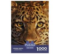 1000 Pezzi Puzzle Arte Puzzle Per Gioco Familiare Leopard Decorazione Della Casa Regalo Per Amore E Amico Per Adulti E Bambini Con Una Misura 70x50cm/1000pcs