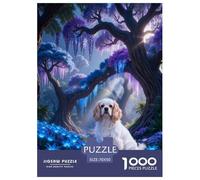 1000 Pezzi Puzzle Cavalier King Charles Spaniel Per Adulti, Rompicapo Con Woods, Giocattolo Educativo, Regalo Compleanno 70x50cm/1000pcs
