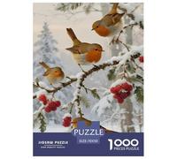 1000 Pezzi Puzzle Classici Arte Giochi Christmas Cute Animals Decorazione Della Casa Regalo Per Amore E Amico Regalo Per Adulti E Bambini Da 12 Anni E Più 70x50cm/1000pcs