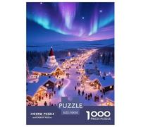 1000 Pezzi Puzzle Classici Arte Giochi Merry Christmas Decorazione Della Casa Regalo Per Amore E Amico Regalo Per Adulti E Bambini Da 12 Anni E Più 70x50cm/1000pcs