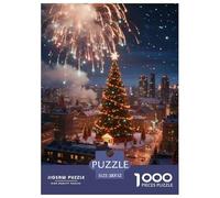 1000 Pezzi Puzzle Classici Arte Giochi Merry Christmas Decorazione Della Casa Regalo Per Amore E Amico Für Erwachsene Und Kinder Ab 12 Jahren 52x38cm/1000pcs