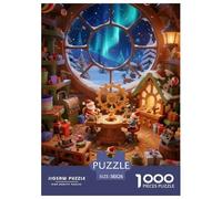 1000 Pezzi Puzzle Classici Premium Quality Arte Giochi Cute Santa Claus Decorazione Della Casa Regalo Per Amore E Amico Für Erwachsene Und Kinder Ab 12 Jahren 38x26cm/1000pcs