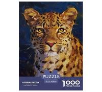 1000 Pezzi Puzzle Classici Premium Quality Arte Giochi Leopard Decorazione Della Casa Regalo Per Amore E Amico Per Adulti E Bambini Con Una Misura 70x50cm/1000pcs