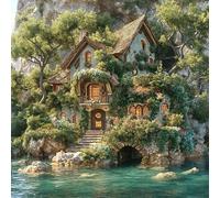 1000 pezzi puzzle classico fungo fungo fata folletto casa pezzo puzzle difficile puzzle puzzle con splendide e colorate opere d'arte
