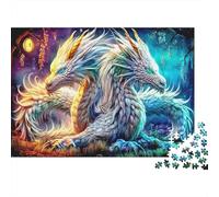 1000 Pezzi Puzzle Dravo Divino | Cartone Riciclato 100% | Difficile Adulti Adolescenti | Allenamento Cervello 38x26cm