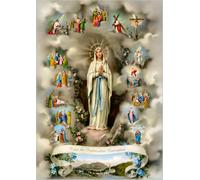 1000 Pezzi Puzzle Educativi Puzzle Di Personaggi Religiosi Della Madonna Del Rosario Per Rilassarsi E Divertirsi