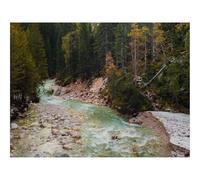 1000 Pezzi Puzzle,Idea Regalo Adulti-Fiume,Alberi,Montagna,Natura,Paesaggio 70x50cm