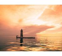 1000 Pezzi Puzzle,Jigsaw Puzzle per Adulti - Architettura dell'edificio del faro 75x50cm