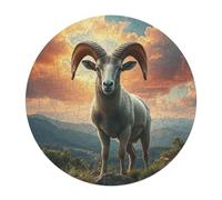 1000 Pezzi Puzzle Mouflon Rompicapo Per Adulti E Bambini Con Puzzle Formato Animale Wildlife Regalo Rilassamento Gioco Da Tavolo Difficile Giochi Intelligente 120 PCS