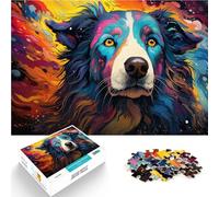 1000 pezzi puzzle per adulti cane per divertimento in famiglia, 50 x 70 cm, gioco di famiglia per alleviare lo stress, sfida difficile per adolescenti dai 14 anni in su