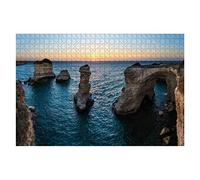 1000 Pezzi Puzzle Per Adulti Faraglioni Crepuscolari A Torre Sant Andrea Italia Jigsaw Adulti Giochi Rilassamento Puzzle In Legno Amico Puzzle Classici