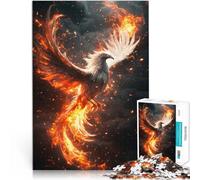 1000 Pezzi Puzzle per Adulti Fiery Phoenix Spielzeug Lernspiele Stressabbau denn eignet sich ideal als Geschenk für die ganze Familie52x38cm