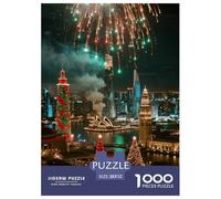 1000 Pezzi Puzzle Premium Quality Arte Giochi Merry Christmas Decorazione Della Casa Regalo Per Amore E Amico Per Adulti E Bambini Con Una Misura 52x38cm/1000pcs