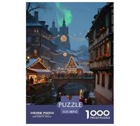 1000 Pezzi Puzzle Premium Quality Arte Giochi Merry Christmas Decorazione Della Casa Regalo Per Amore E Amico Per Adulti E Bambini Con Una Misura 52x38cm/1000pcs