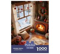 1000 Pezzi Puzzle Premium Quality Arte Giochi Merry Christmas Decorazione Della Casa Regalo Per Amore E Amico Für Erwachsene Und Kinder Ab 12 Jahren 38x26cm/1000pcs