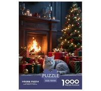 1000 Pezzi Puzzle Premium Quality Arte Puzzle Per Gioco Familiare Christmas Cute Animals Festa Aziendale Regalo Per Amore E Amico Per Adulti E Bambini Con Una Misura 70x50cm/1000pcs