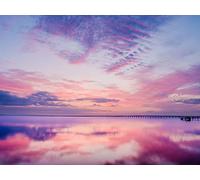 1000 Pezzi Puzzle,Puzzle per Adulti - riflessione dell'acqua del lago 75x50cm
