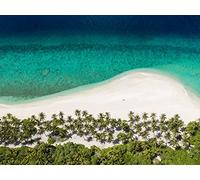1000 Pezzi Puzzle,Regalo per Amore e Amico - Isola spiaggia oceano 75x50cm