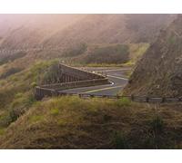 1000 Pezzi Puzzle,Regalo per Amore e Amico - Nebbia sulle colline della strada 75x50cm