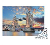 1000 Pezzi Puzzle, Tower Bridge, Adulti, Arredamento Per La Casa, Giochi Di Rilassamento E Intelligenza, Per Gioco Familiare 1000pcs (75x50cm)