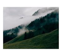 1000 Pezzi Puzzles für Erwachsene und Kinder-Colline,foreste,alberi,nebbia,natura 70x50cm