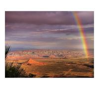 1000 Pezzi Puzzles für Erwachsene und Kinder-Deserto,arcobaleno 70x50cm