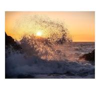 1000 Pezzi Puzzles für Erwachsene und Kinder-Mare,Schizzi,Schiuma,Crepuscolo 70x50cm