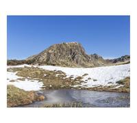 1000 Pezzi Puzzles für Erwachsene und Kinder-Montagna,Valle,Neve,Stagno,Erba 70x50cm
