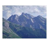 1000 Pezzi Puzzles für Erwachsene und Kinder-Montagne,Alberi,Pendio,Sentiero 70x50cm
