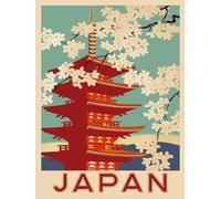 1000 Pezzi Puzzles - Retro Japanese Landscapes Painting - Giocattoli Per La Sfida Del Puzzle Di Famiglia - Immagine Artistica Di Un Gioco Antistress Per Adulti Zx720Aw