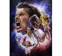 1000 Pezzi Puzzles ,Tennis Player Posters ,For Giocattoli Per La Sfida Del Puzzle Di Famiglia ,Immagine Artistica Del Gioco Per Alleviare Lo Stress Degli Adulti Xy51Zw