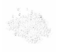 1000 pezzi/sacchetto, perline acriliche da 3 mm, riempimento vaso, decorazione per festa di matrimonio, accessori per fai da te trasparenti (trasparente)