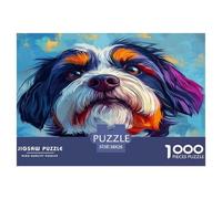 1000 Pezzi Shih Tzu Puzzles Classici Giochi Decorazione Perfetta Giochi Animal Puzzle Relax Giocattoli Sfida Regalo Per Adulti E Bambini 38x26cm/1000pcs