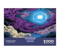 1000 Pezzi Strange Moon Sky Puzzles Classici Giochi Decorazione Perfetta Giochi Funky Planet Puzzle Relax Giocattoli Sfida Regalo Per Adulti E Bambini 70x50cm/1000pcs