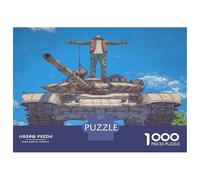 1000 Pezzi Tank Puzzles Sfide Divertenti Decora La Casa Classici War Machine Puzzle Giochi Educativo Per Adulti E Bambini Da 12 Anni 38x26cm/1000pcs