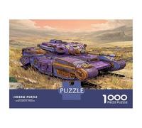 1000 Pezzi Tank Puzzles Sfide Divertenti Decorazione Perfetta War Machine Puzzle Di Cartone Intrattenimento Creativo Per Uomini E Donne 52x38cm/1000pcs