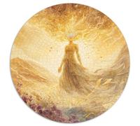 1000 Pezzi The Dawn Goddess Puzzles Sfide Divertenti Decorazione Perfetta The Desert Flower Realm Puzzle Di Cartone Intrattenimento Creativo Per Uomini E Donne 1000pcs (67.5x67.5cm)